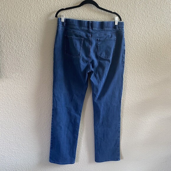 Betabrand 2 Pocket Yoga Jeans Jeggings Denim Skinny Leg Pull On size xl - Picture 2 of 9